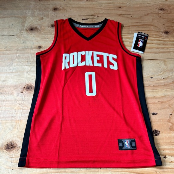 Fanatics Other - Fanatics Houston Rockets Jersey Youth Mediun NBA Basketball Jalen Green #0 Red